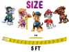 White,Brick,Wall,3d,Background Paw Patrol Banner, Paw Patrol Birthday Banner, Puppy Party Decorations, Dog Birthday Party Banner, Paw Patrol Baby Shower Decor