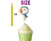 zzzz Puffin Rock Cupcake Toppers, Puffin Rock Birthday Cupcake Picks, Woodland Animal Cupcake Toppers, Puffin Birthday Decor, Woodland Baby Shower Cupcake Decorations