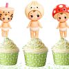 mmmmmmmmmm Sonny Angel Cupcake Toppers, Sonny Angel Birthday Decorations
