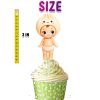 mmmmmmmmmmm Sonny Angel Cupcake Toppers, Sonny Angel Birthday Decorations