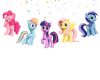 w My Little Pony Birthday Banner, My Little Pony Happy Birthday Banner