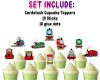 xx Thomas & Friends Cupcake Toppers, Thomas Train Cupcake Picks