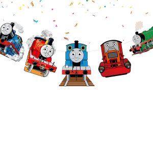 Thomas & Friends Birthday Banner, Thomas Train Happy Birthday Banner