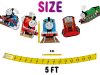 zzz Thomas & Friends Birthday Banner, Thomas Train Happy Birthday Banner