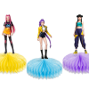 KPop Demon Hunters Honeycomb Centerpieces – Set of 5 – product display